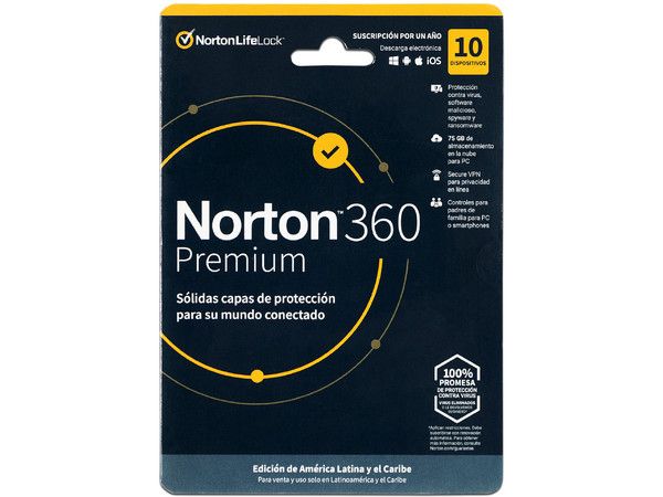 Antivirus 360 Premium 10 dispositivos 3 años