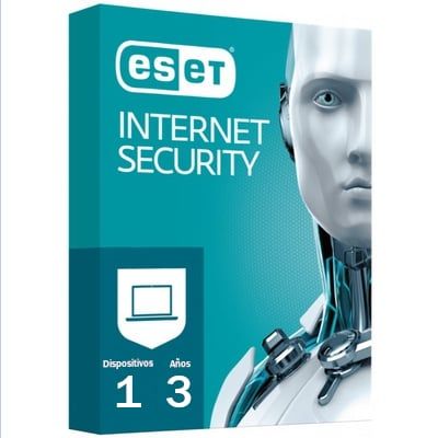 ANTIVIRUS INTERNET SECURITY 1 PC 3 AÑOS