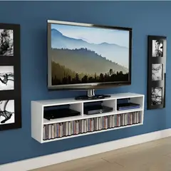 VILLA HOGAR - Mueble flotante Albamy para TV -