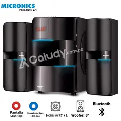 MICRONICS - Parlante Infinity 8 - MIC S7801 KTV Bluetooth USB SD FM