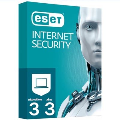 ANTIVIRUS INTERNET SECURITY 3 EQUIPOS 3 AÑOS