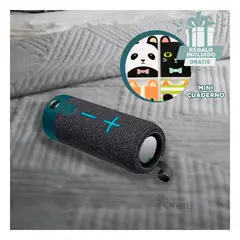 RYBIU IMPORT - Altoparlante Bonito de Color Plomo Y+Post-it Adhesivos