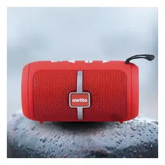 RYBIU IMPORT - Parlante Elegante y Minimalista Rojo Y+Papel de Regalo