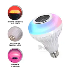 RYBIU IMPORT - Bombilla Practica y Melodiosa con Bluetooth Y+Gift Stickers
