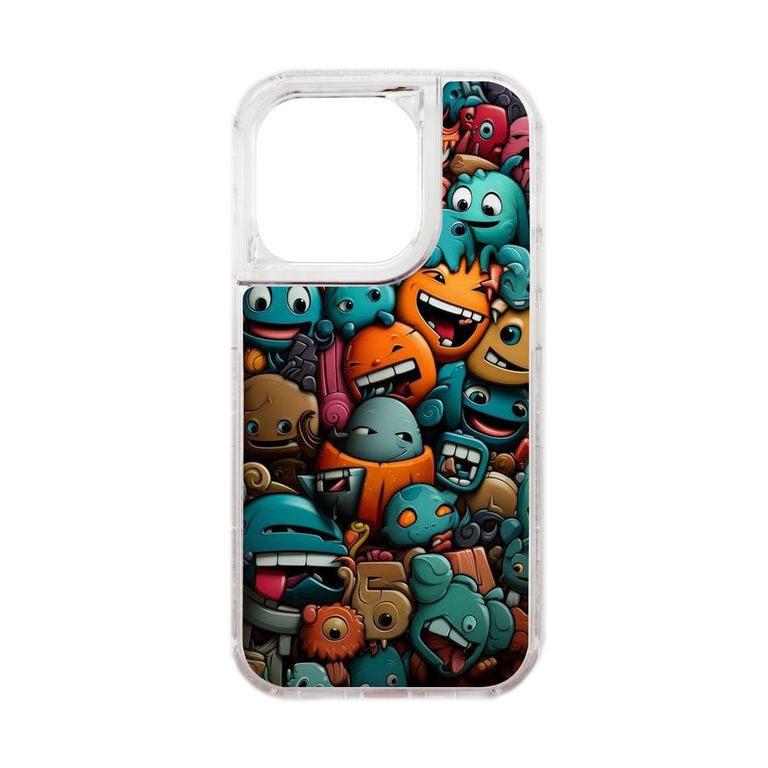 Funda Protector Case 360 Para IPHONE 15 PRO - Transparente