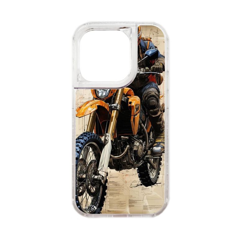 Funda Protector Case 360 Para IPHONE 15 PRO - Transparente