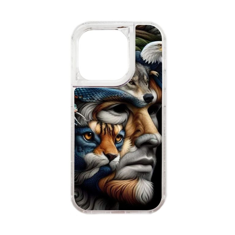 Funda Protector Case 360 Para IPHONE 15 PRO - Transparente