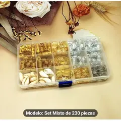 GENERICO - Kit de 230 piezas para Dreadlocks DIY - Estilo Hip Hop Punk