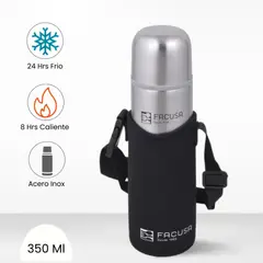 FACUSA - Termo de Bebida con Funda 350ml