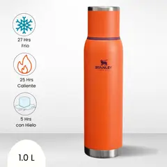STANLEY - Termo de Bebida Adventure To Go Ciruela Tigerlily 1.0l