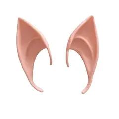 GENERICO - Orejas elfo hada cosplay disfraz Halloween 10cm color piel