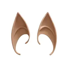 GENERICO - Orejas elfo hada cosplay disfraz Halloween 10cm piel oscura