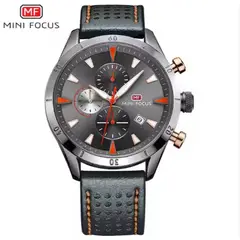 MINI FOCUS - Reloj Análogo MF0011G Cronógrafo Resistente al agua