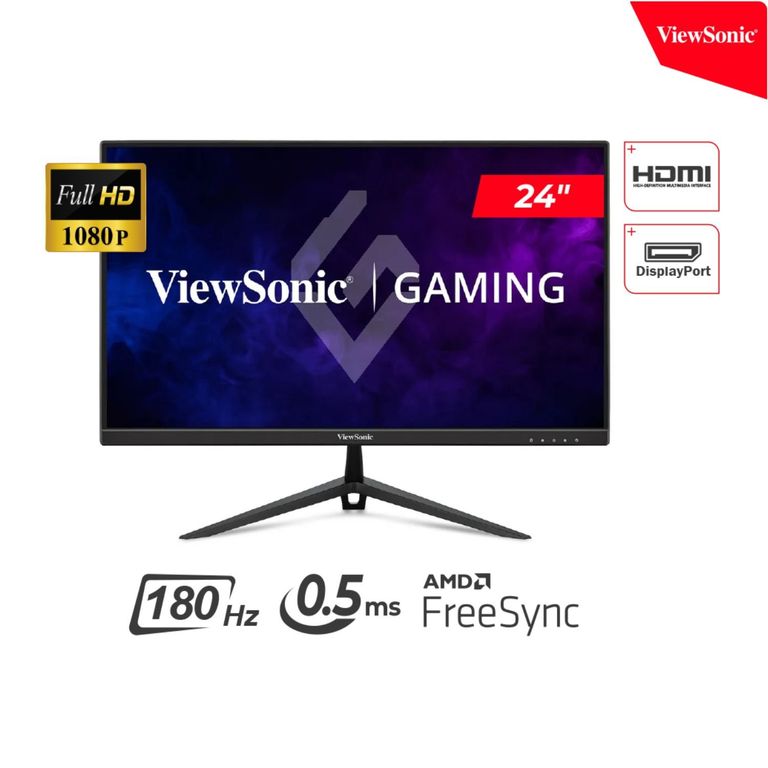 MONITOR GAMER VX2428A 24″ FHD IPS 180Hz 050ms 1x HDMI 1x DP