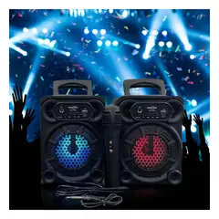 RYBIU IMPORT - Parlante para Paseo Familiar de 4 Pulgadas Y+Papel de Regalo