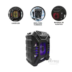 RYBIU IMPORT - Altavoz Economico de 65 Pulgadas Y+Banderitas Adhesivas