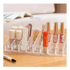 RYBIU IMPORT - Organizador de Labiales en Transparente Y+Regalo Agendita