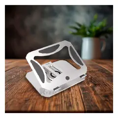 RYBIU IMPORT - Soporte Plegable de Color Plateado Y+Papel de Regalo