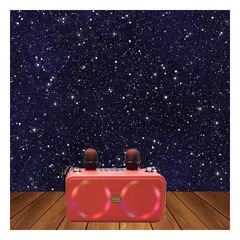 RYBIU IMPORT - Bocina Inalambrica en Color Rojo Y+Envoltorio de Regalo