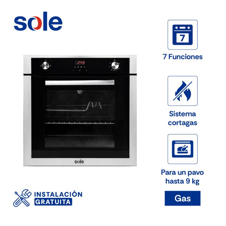 Horno Empotrable Premium Glp 70L