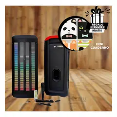 RYBIU IMPORT - Parlante Potente con Control Negro 8 Y+Papel de Regalo