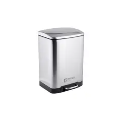 FACUSA - Papelera 3Lt Inox C/Pedal(18X16.5X26Cm) - 984070301
