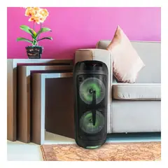 RYBIU IMPORT - Parlante con Microfono y Control en Color Negro 8