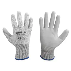 MAKUTE - Guantes de Seguridad MULTIFLEX resistente al corte Cut 5 XL PACK X 6