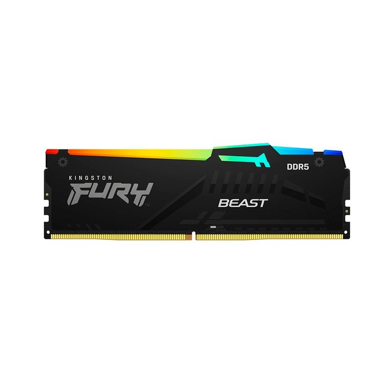 Memoria RAM Fury Beast 16GB DIMM RGB DDR5 6000Mhz CL36