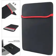 GENERICO - FUNDA PROTECTOR DE LAPTOP PARA 14 PULGADAS 35CM X 25CM NEOPRENO NEGRO