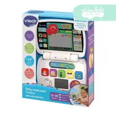 VTECH - Juguete Baby ordenador Primeros descubrimientos