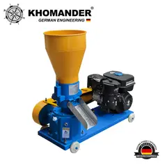 KHOMANDER - MAQUINA PELETIZADORA MOTOR GASOLINERO 150KGH -