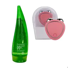 BIOAQUA - PACK ALOE VERA CON MASAJEADOR FACIAL