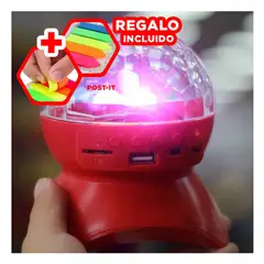 RYBIU IMPORT - Proyector para Fiestas Color Rojo Y+Envoltorio de Regalo