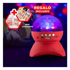 RYBIU IMPORT - Luminador con Luces Moderna en Rojo Y+Post-it Adhesivos