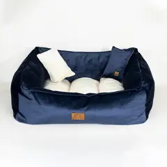 GENERICO - Cama Perro Barky Azul S