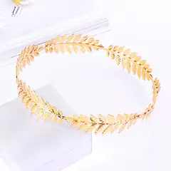 GENERICO - Corona dorada diosa griega o romana disfraz Halloween