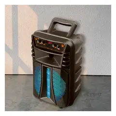 RYBIU IMPORT - Parlante Compacto KTS-1563 Negro 8 Y+Regalo Agendita