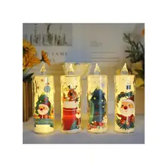 GENERICO - Luces vela LED de Navidad blanca - UNIDAD