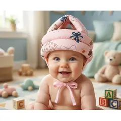 GENERICO - Gorro Protector Antigolpes Melon Para Bebés