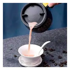 RYBIU IMPORT - Taza Electronica para Batir de Color Negro Y+Regalo Agendita