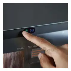 RYBIU IMPORT - Protector de Camara de Espionaje de Plastico de Color Negro