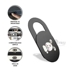 RYBIU IMPORT - Funda para Camara Secreta en Color Negro Y+Post-it Adhesivos