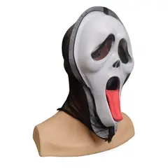 GENERICO - Máscara de Ghostface de Plástico Importado