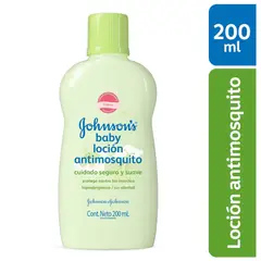 JOHNSON AND JOHNSON - Loción Anti Mosquitos Johnson 200ml