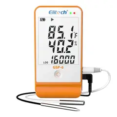 OEM - Termohigrómetro Data Logger Temp Y Humedad Elitech GSP-6