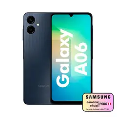 SAMSUNG - GALAXY A06 4GB RAM 64GB ROM COLOR NEGRO