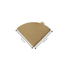 OEM - Filtro Ecologico para Cafe 10.5cm x 100 unidades