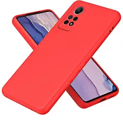GENERICO - Funda para Xiaomi Mi 13T Soft Feeling Antishock Rojo Resistente