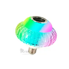 RYBIU IMPORT - Foco con Bluetooth Led de Tono Multicolor Y+Papel de Regalo